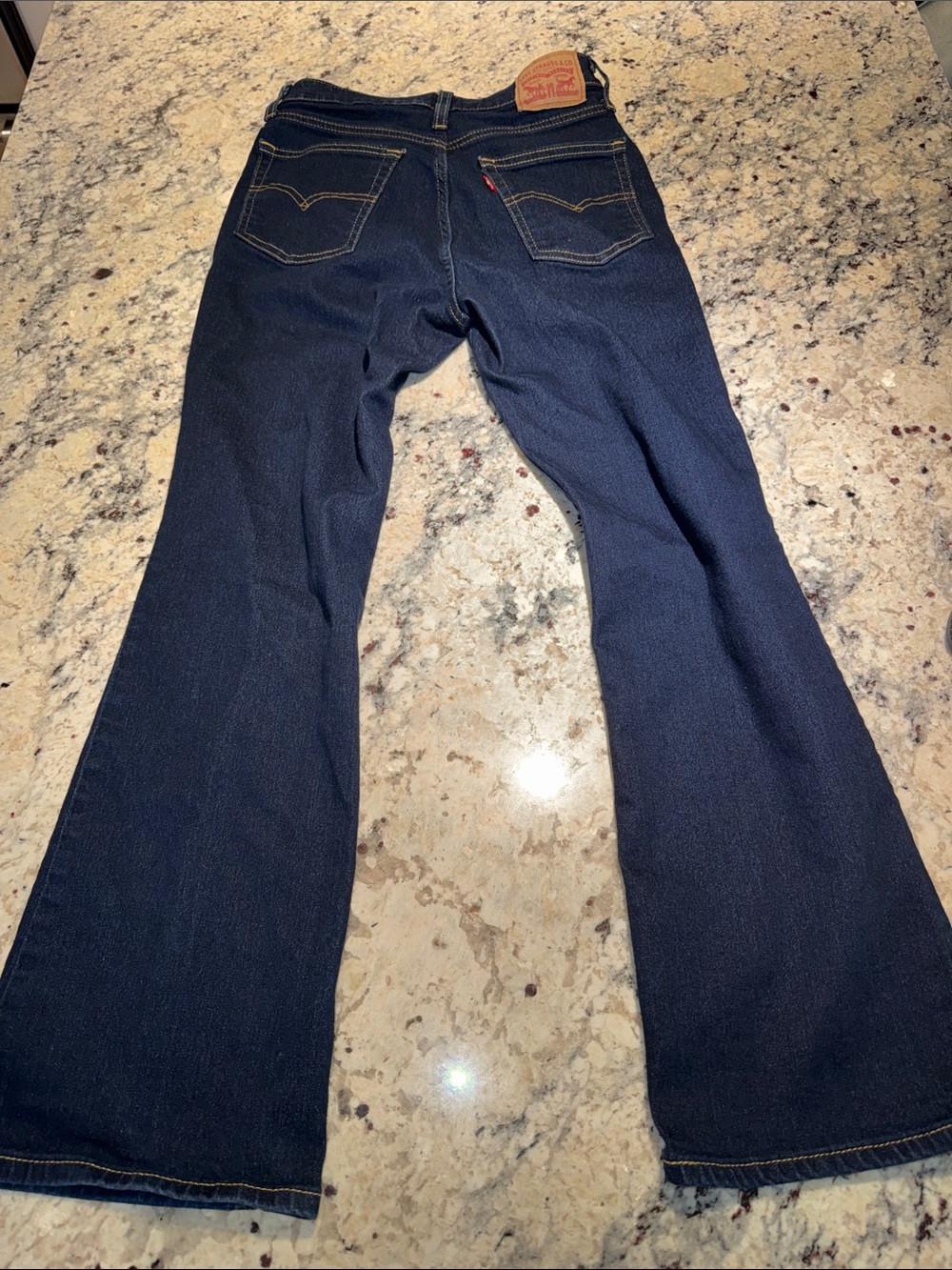 Levi's Dark Blue Bootcut Women's Jeans
